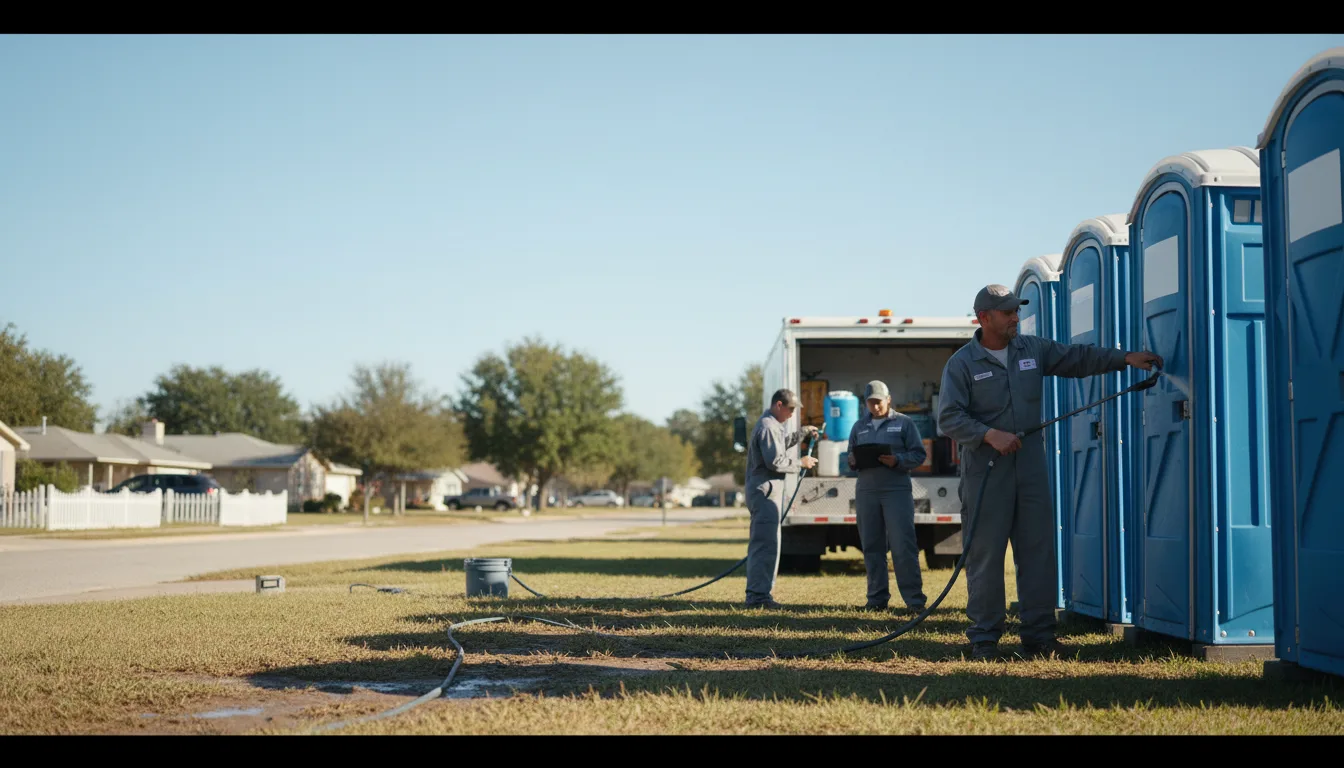 Long-Term Portable Toilet Rental in Sharpes, FL near me